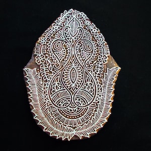 Textile pottery stamp,Tjaps/Intricate Design Indian block printing stamps/wooden block for printing/ paper and fabric printing stamp