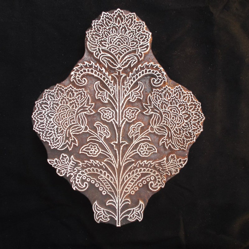 engraved wooden blocks