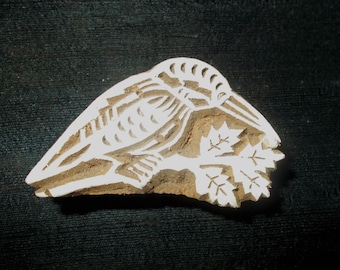Vogel Design Indianer Holzschnitt Stempel/Tjap/Holzblock zum Drucken/ Papier und Stoffdruck Stempel