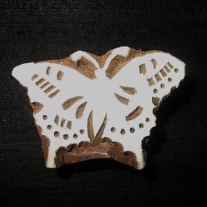 Butterfly Design Indian block printing stamp/tjap/textile pottery stamp/wooden block for printing/ paper and fabric printing stamp