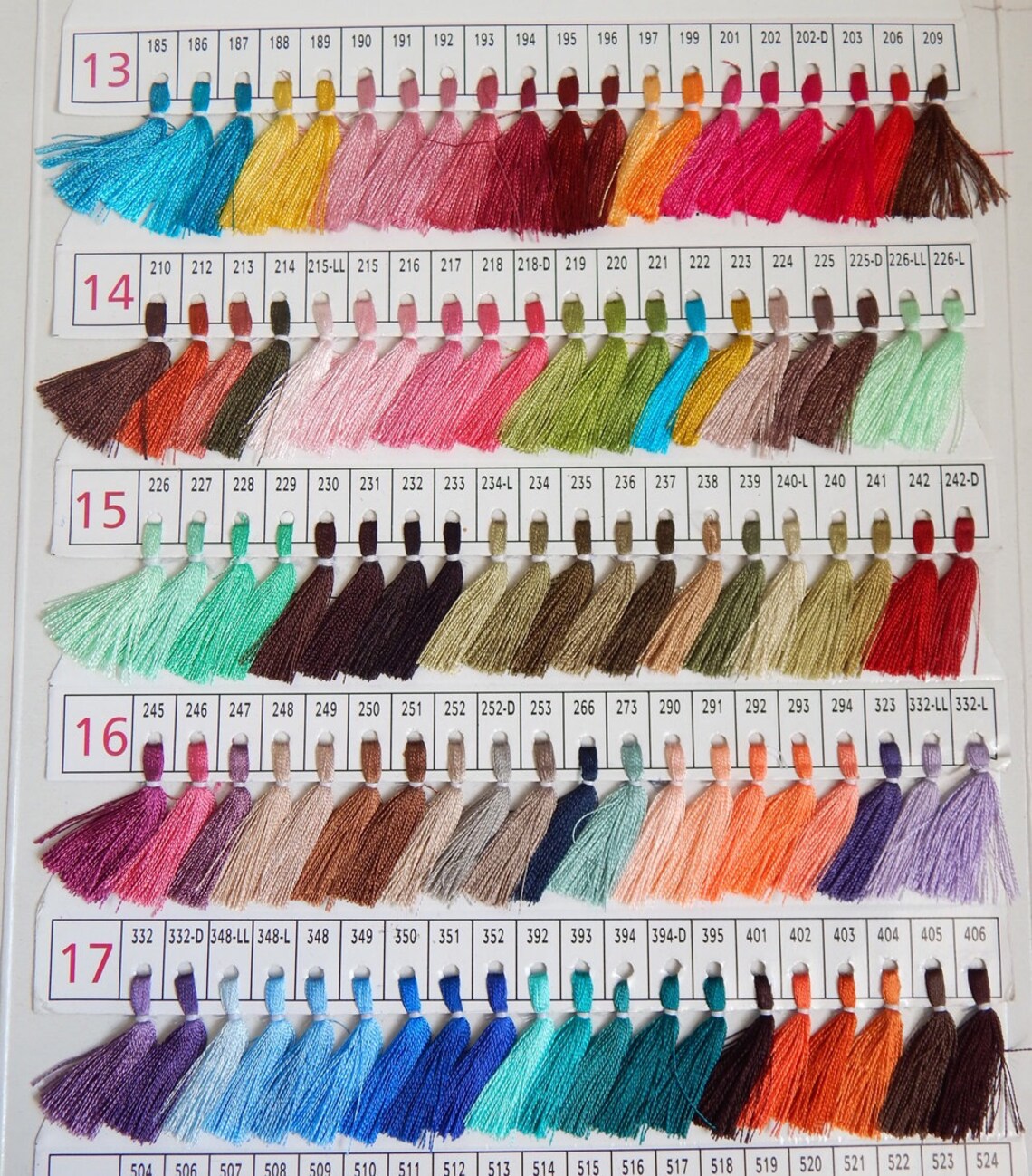 Silk Thread, 30 Spools Wholesale Indian Silk Thread, Art Silk Thread ...