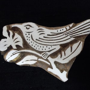 Bird Design Indian block printing stamps/wooden block for printing/ paper and fabric printing stamp
