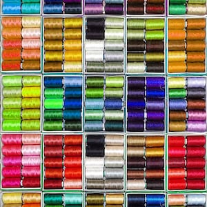 Silk Thread, 75   Spools Wholesale Indian Silk Thread, Art Silk Thread, Hand And Machine Embroidery Thread
