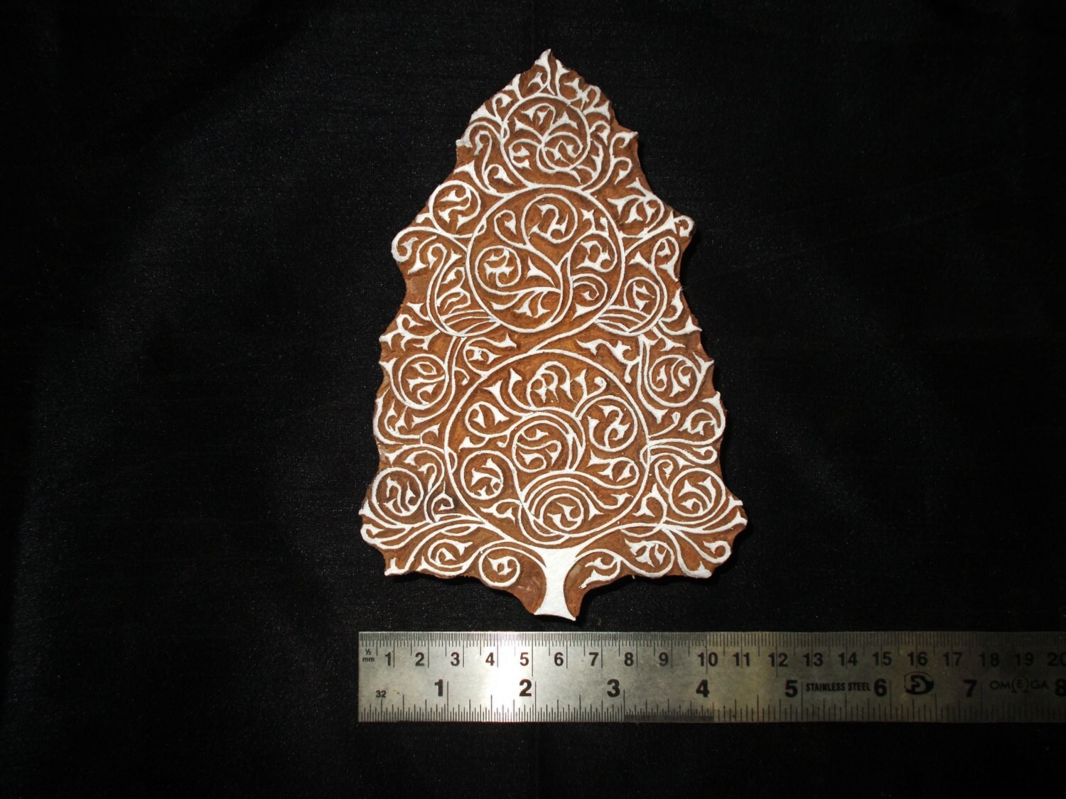 Tree of Life Pottery Stamp/hand Carved Indian Block Printing Etsy