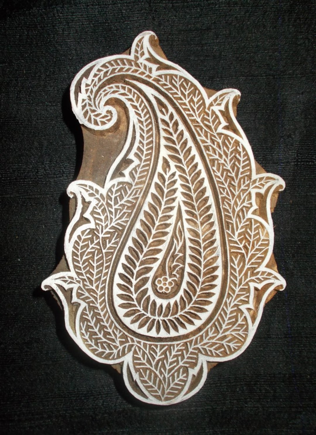 Indianwood block、インド木版捺染、染色、ペイズリー文様 il_1080xN.810593865_qm79.jpg