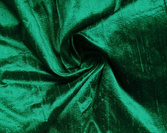 One yard  of  jade green poly dupioni /polyester dupioni /faux dupioni /fabric by the yard