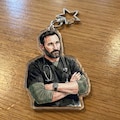 The Pitt Acrylic keychains, Michael keychains, Jack ABBOT charm, Dennis charm gift, Pitt Inspired Handmade Photo Charm product logo