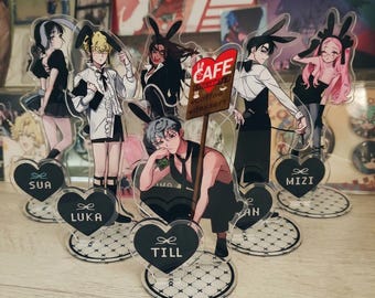 Unikatowe standeesy postaci z filmu Obcy – kolekcjonerskie gadżety anime – prezent dla fanów