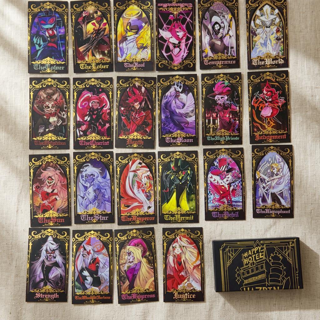 Hazbin hotel trading cards - Etsy 日本