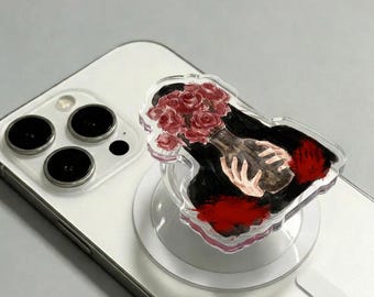 Obsession Acrylic Magsafe Phone Grip, Obsession One Wish Willow Charm , nikki Magsafe Phone Grip