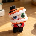 The Amazing Digital Circus Charm Doll, Chibi Caine Charm Doll product logo