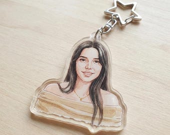 Obsession Nikki Acrylic Keychains, bag decor, Obsession One Wish Willow