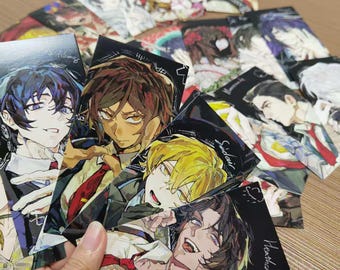 Limbus Company-kortset | Limbus Company laserbiljettkort 24 delar komplett set, anime 2D souvenir- och samlarkort