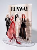the devil standee, prada standee, Meryl fans art, Andy gift product logo