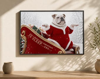 Mariah Who Carey Printable Wall Art | Christmas Music-Inspired Pet Portrait | Digital Download