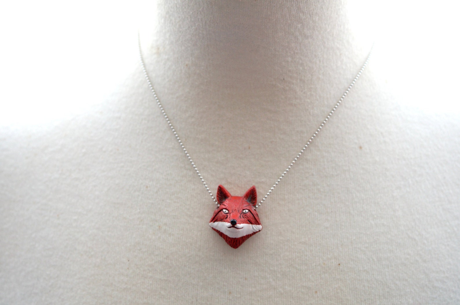 Fox Necklace Etsy
