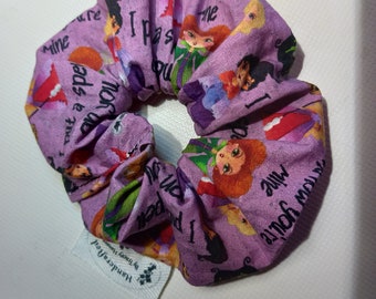 Hocus pocus I put a spell on you hair scrunchie Secret Santa