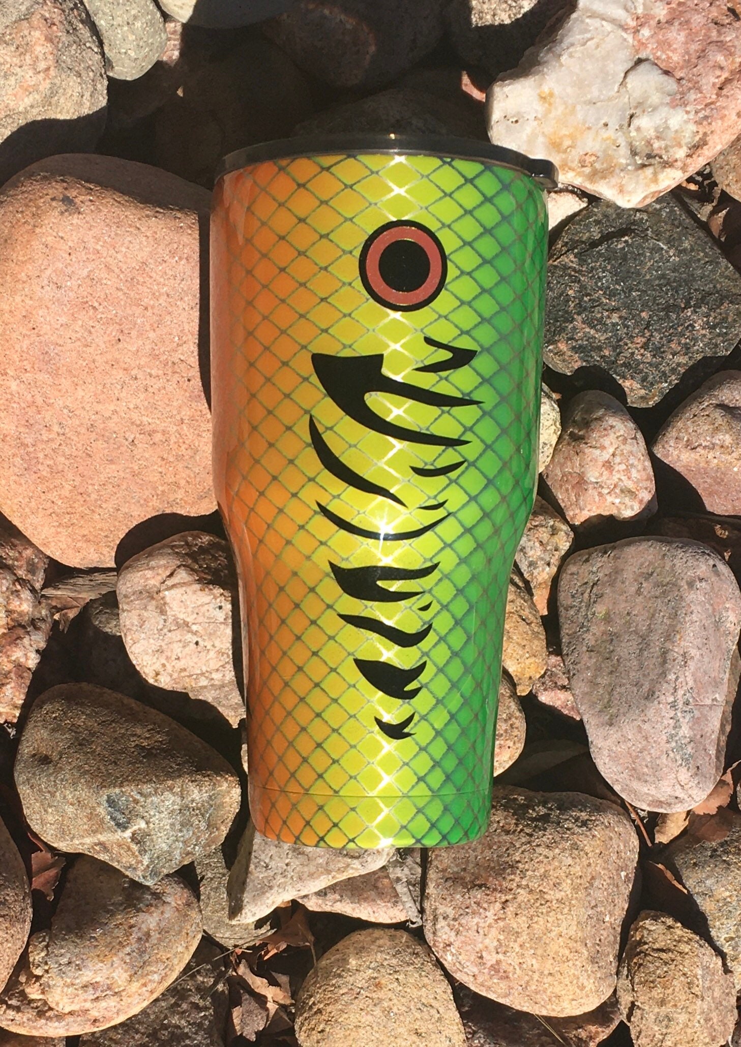 Fishing Lure Tumbler Personalized Fishing Gift Custom Etsy