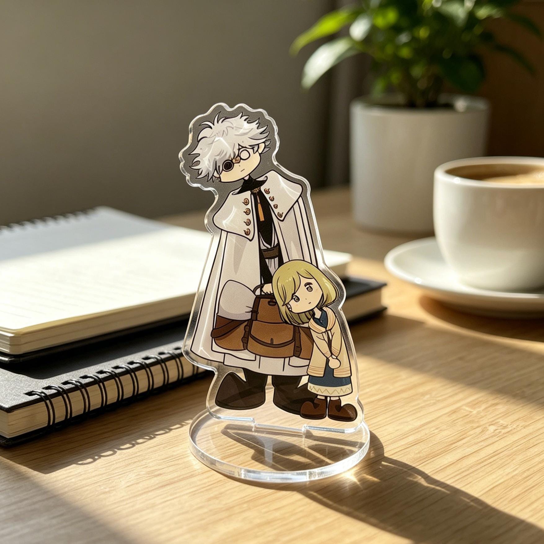 Witch Hat Atelier Acrylic Standee, Chibi Qifrey Inspiration Design