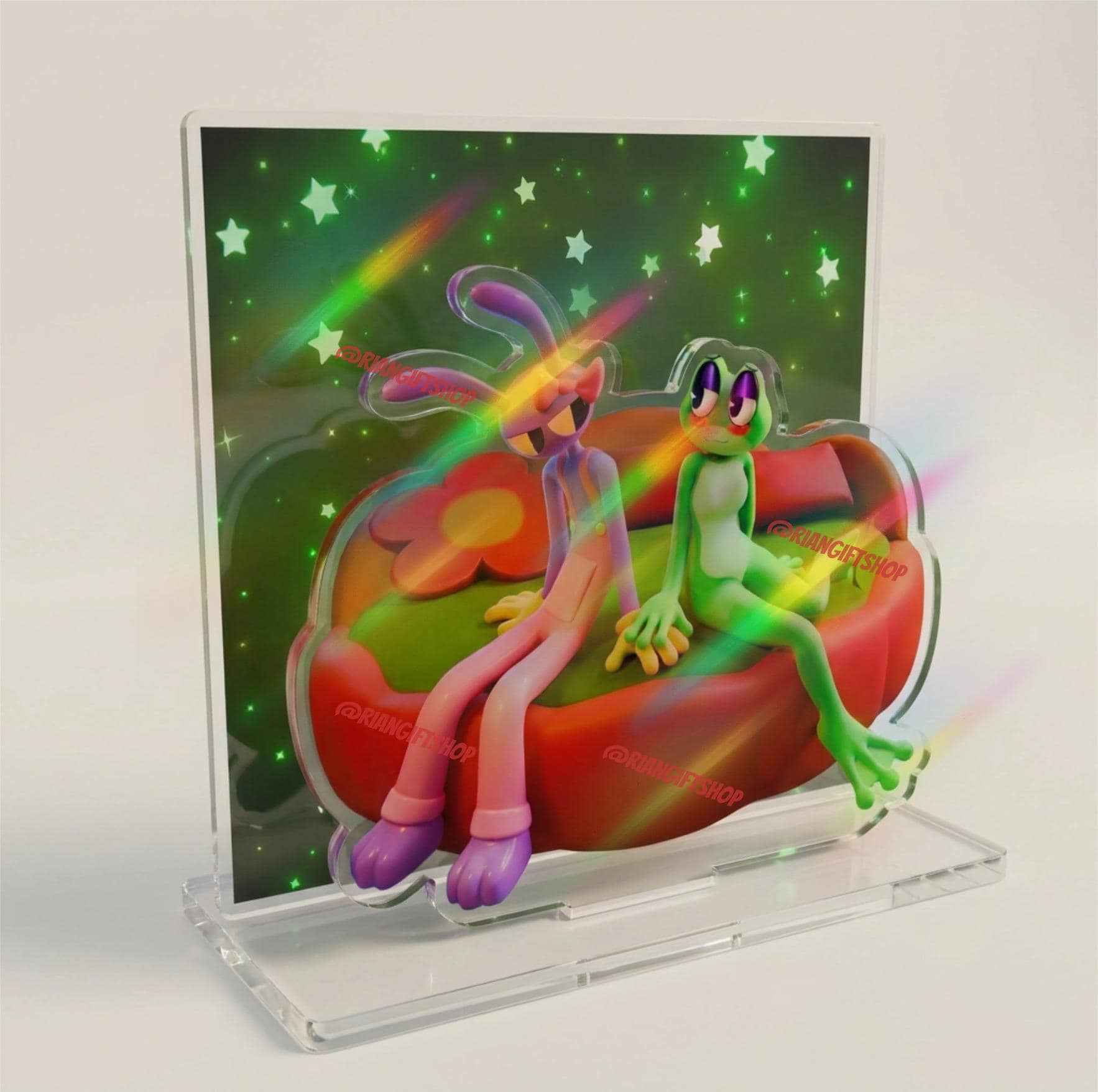アメデジ TADC acrylicz アクスタ シークレット　リビット The Amazing Digital Circus Acrylic Standee, Jax&ribbit Standee