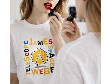 James Webb Telescope Shirt, JWST Space Observatory Graphic Tee