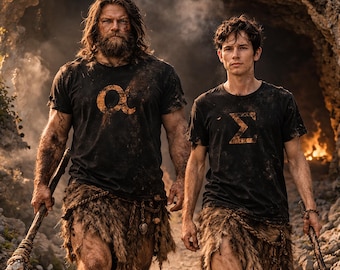 Alpha Symbol T-Shirt, Minimalist Dominance Tee, Leader Graphic Shirt