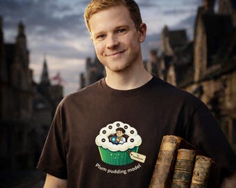 Plum Pudding Model T-Shirt, Thomson Atom Physics Tee, Science Teacher Nerd Humor