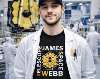 James Webb Telescope Shirt, JWST Space Graphic Tee, Astronomy Science T-Shirt