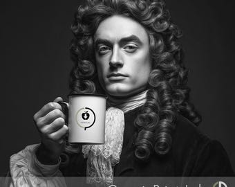 Newton Gravity Mug • Funny Physics Coffee Cup • Science Teacher Gift