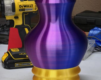 3D Printed Vase designed by me