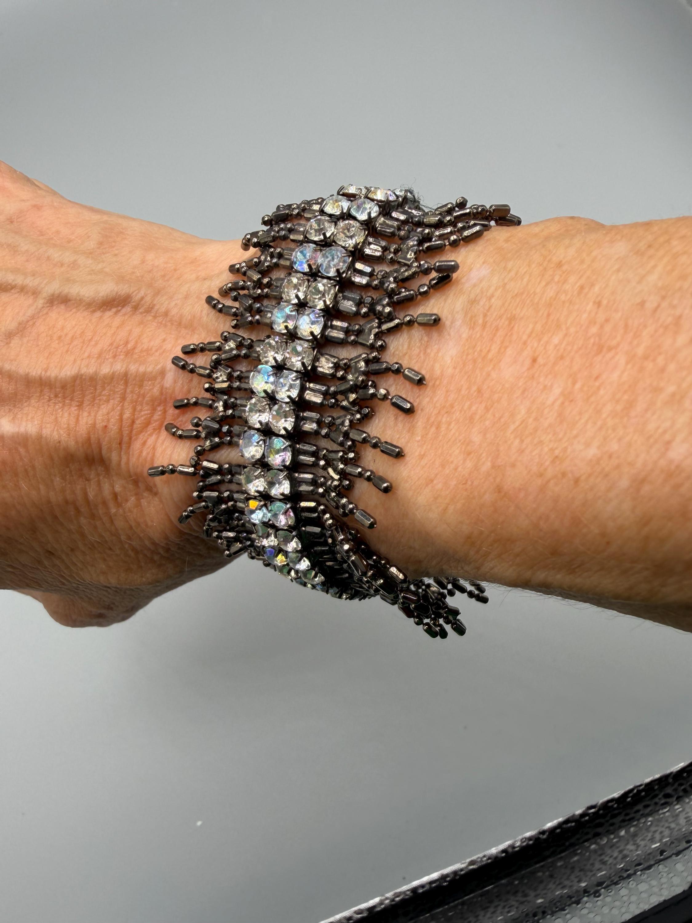 Fringe Cuff Bracelet - Etsy