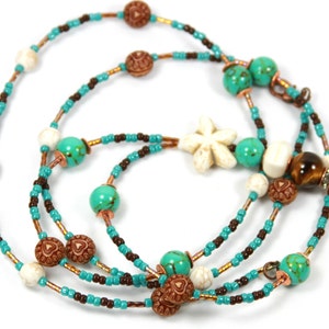 STAR FISH - Beaded Badge Holder, Beaded Lanyard, Heart Lanyard, Gift for Her