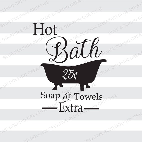 Download Hot Bath Svg Png Pdf Jpg Ai Dxf Cut File Cricut Cutting Etsy