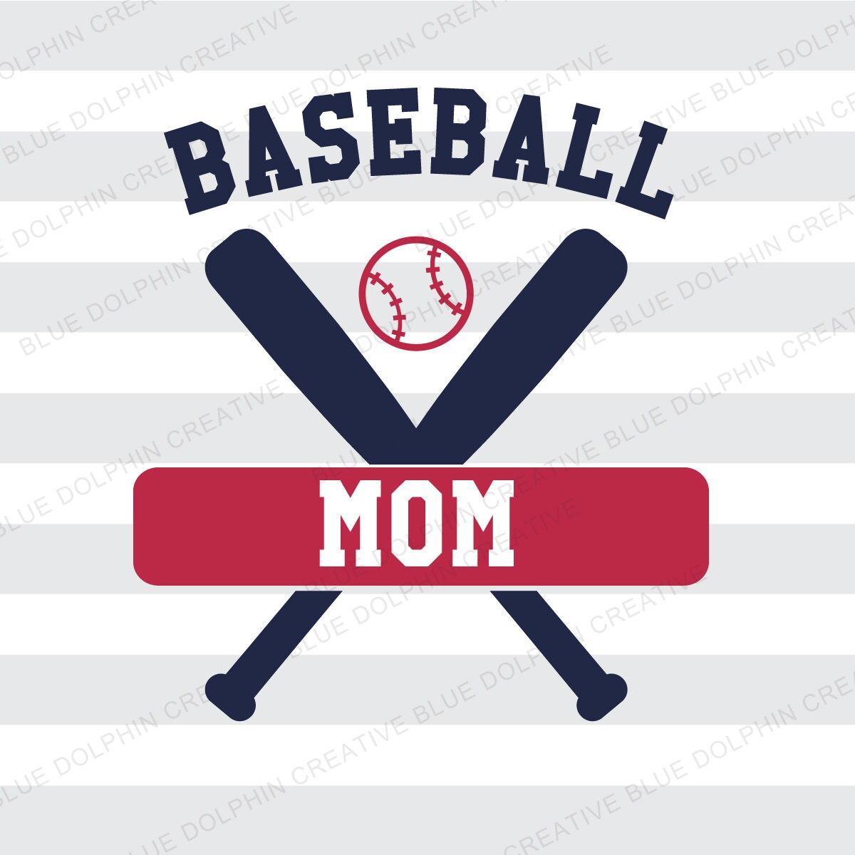Baseball SVG Baseball Mom htv Tshirt Design Vinyl (SVG and DXF