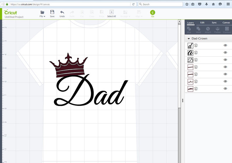 Download Dad wearing a crown SVG png pdf / Fathers day t shirt ...