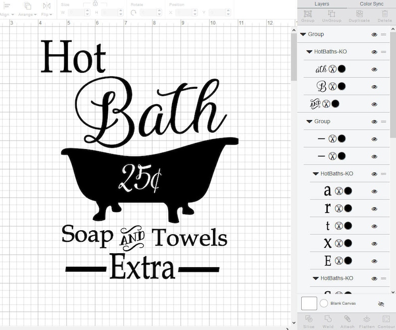 Download Hot Bath SVG png pdf jpg ai dxf Cut file Cricut cutting | Etsy