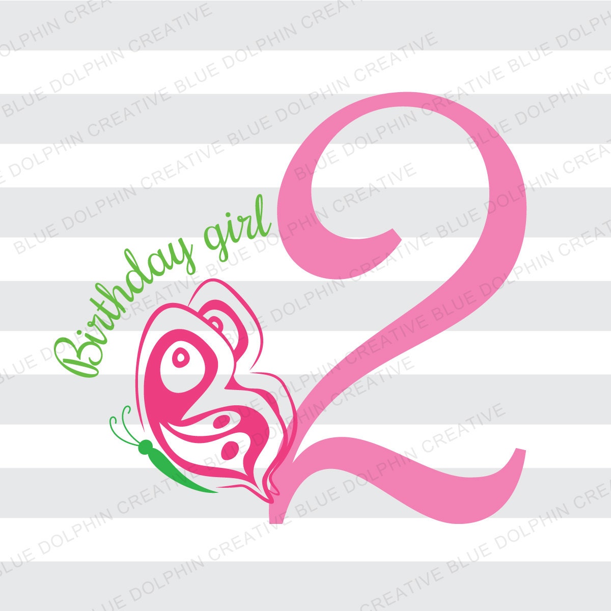 Download Butterfly theme second birthday SVG png pdf / birthday ...