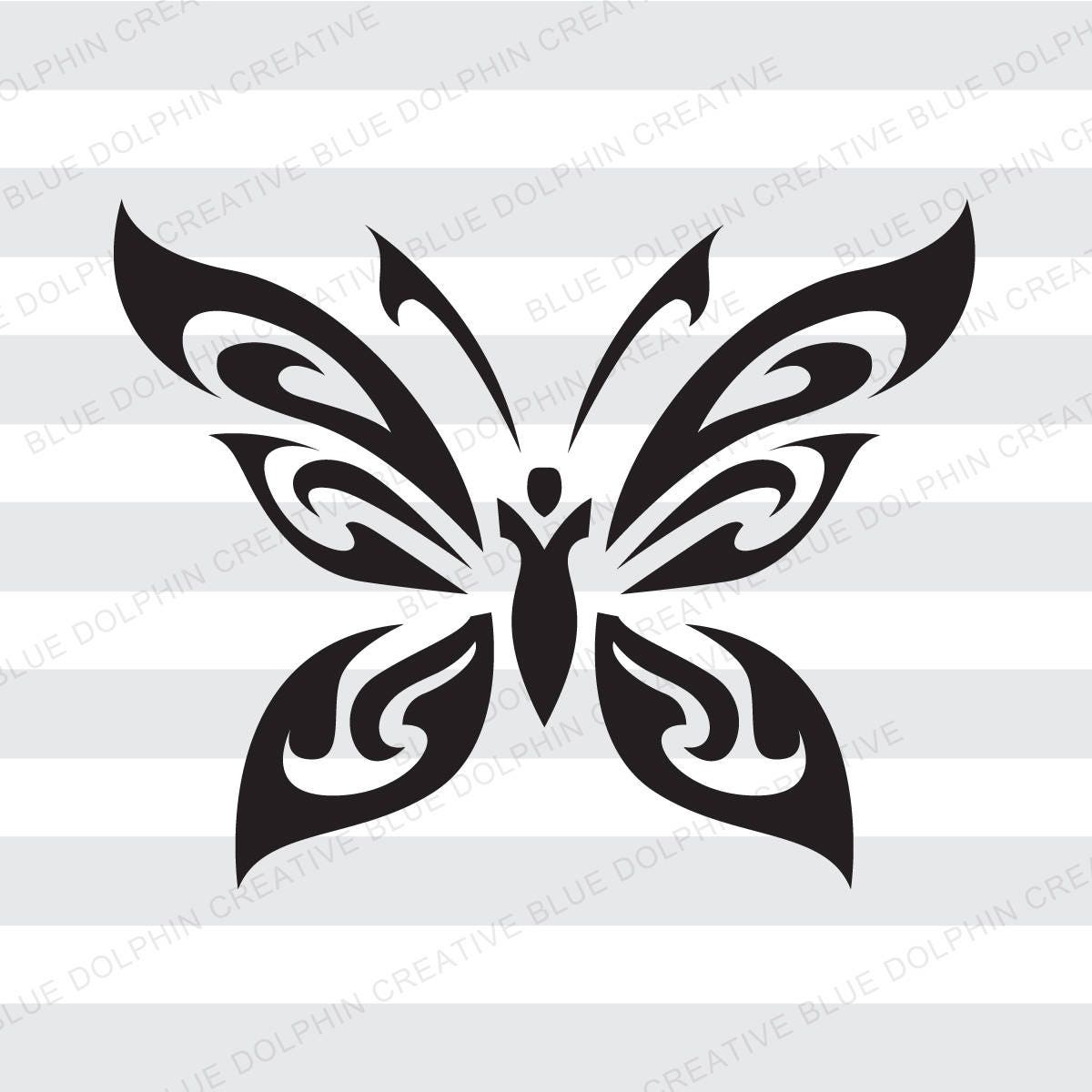 Free Free 171 Tribal Butterfly Svg SVG PNG EPS DXF File