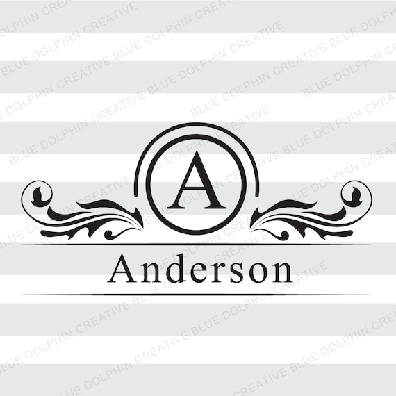 Download Mailbox Monogram Name Frame SVG png pdf dxf jpg ai cutting ...
