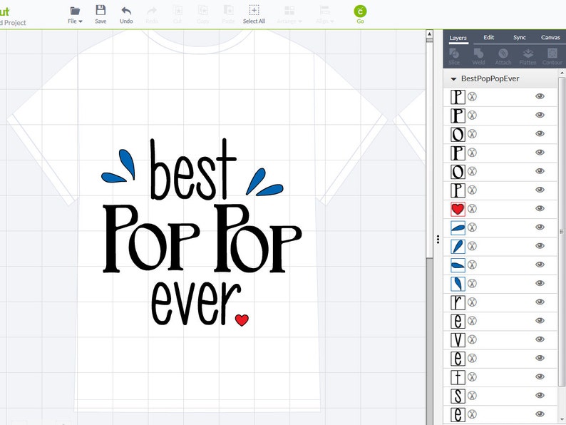Download Best Pop Pop Ever SVG png pdf / Cricut Silhouette cutter ...