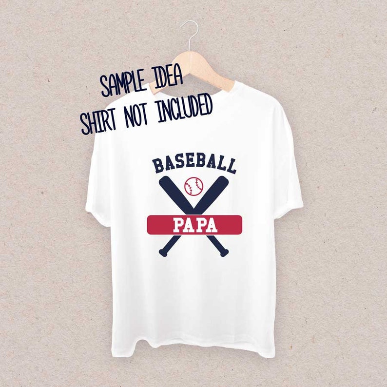 Download Baseball PaPa SVG png pdf jpg ai dxf Baseball cut file | Etsy