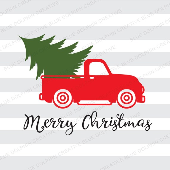 Download Free Vintage Truck Christmas Tree Delivery Svg Dxf Png Pdf Jpg Ai Etsy SVG DXF Cut File