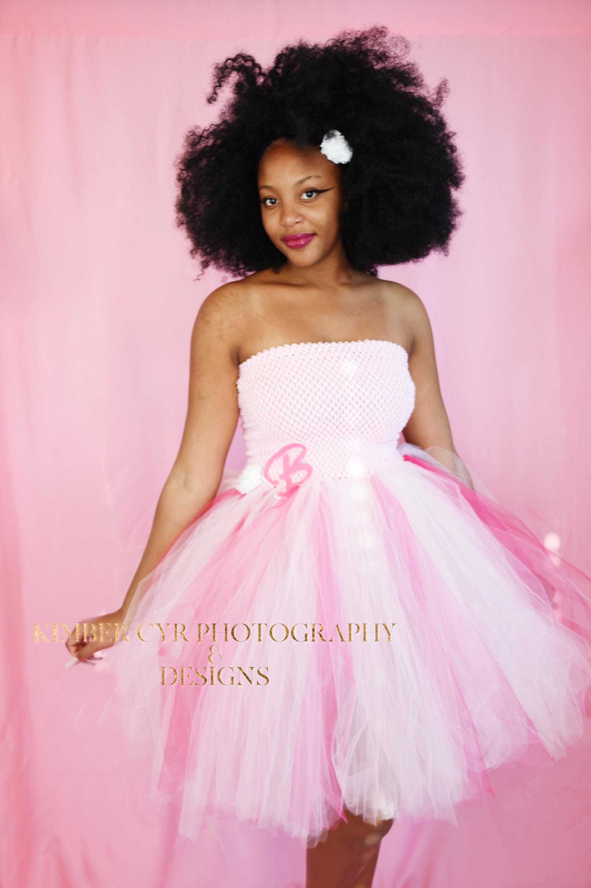 Adult new movie costume-pink-girly-halloween