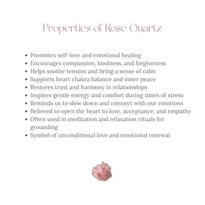 Varita de cristal de cuarzo rosa - Amor propio y energía femenina - Cuarzo rosa - Varita curativa - Varita de masaje de cristal - Cristal curativo - Regalo para ella imagen 2