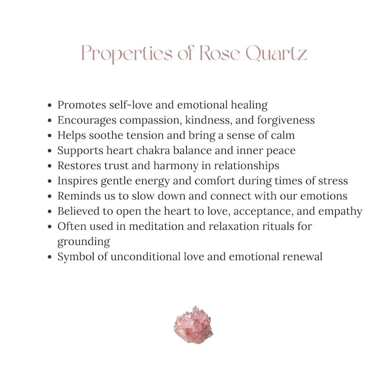 Varita de cristal de cuarzo rosa - Amor propio y energía femenina - Cuarzo rosa - Varita curativa - Varita de masaje de cristal - Cristal curativo - Regalo para ella imagen 2