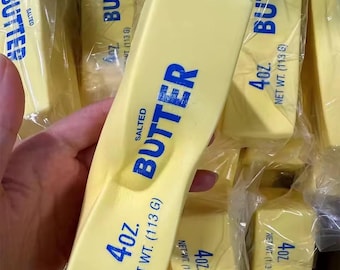 Viral Butter Squishy | Ultra Realistic Stress Toy + Addictive ASMR Squeeze