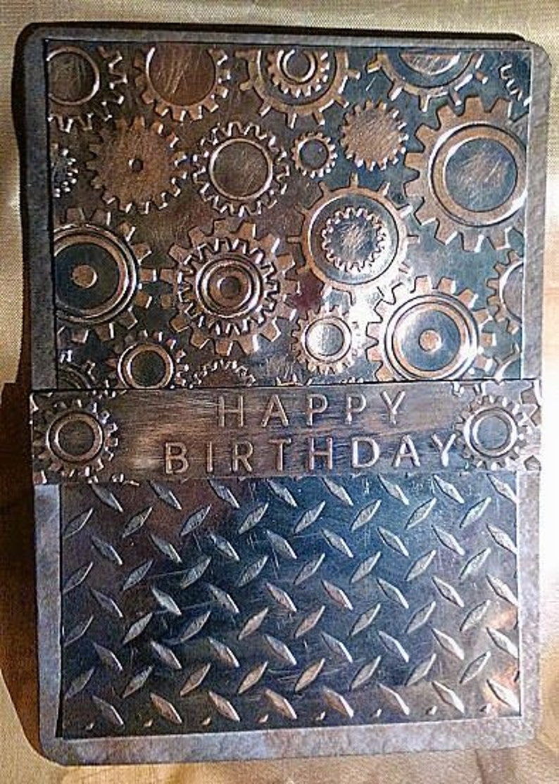 Diamond Plate Background Embossing Folder Etsy