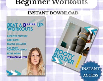 Booty Builder-trainingsplan | Gids voor de groei van bilspieren voor 4 weken (pdf)