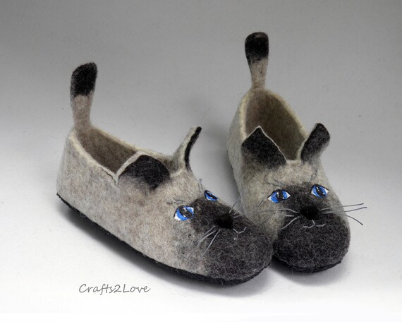 siamese cat slippers