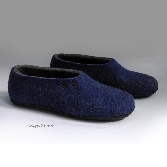 mens wool slippers